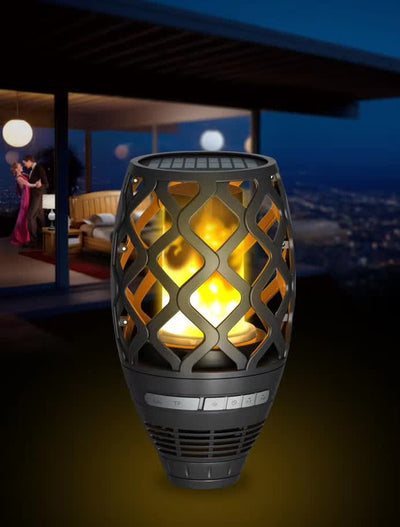 Luz LED para Jardín con Bluetooth y Efecto Llama Musical - Image 4