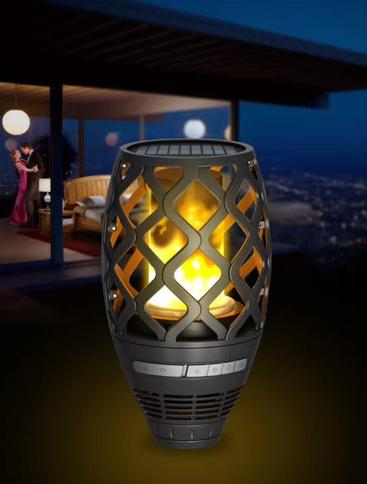 Luz LED para Jardín con Bluetooth y Efecto Llama Musical - Image 4