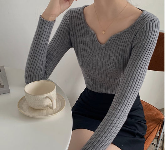 Suéter Suelto Tejido para Mujer - Pullover Versátil Comodidad Total