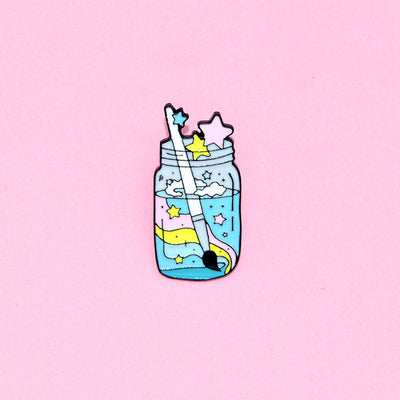 Insignia Botella de Tinta Kawaii en Aleación - Diseño Creativo - Image 8