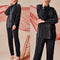 Pantalón Plisado Holgado Estilo Asiático Premium