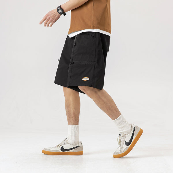 Pantalones Cortos de Trabajo Vintage Mountain con Cierre y Bolsillos