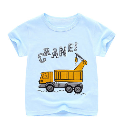 Playera Estilo Coreano Excavadora para Niño - Image 6