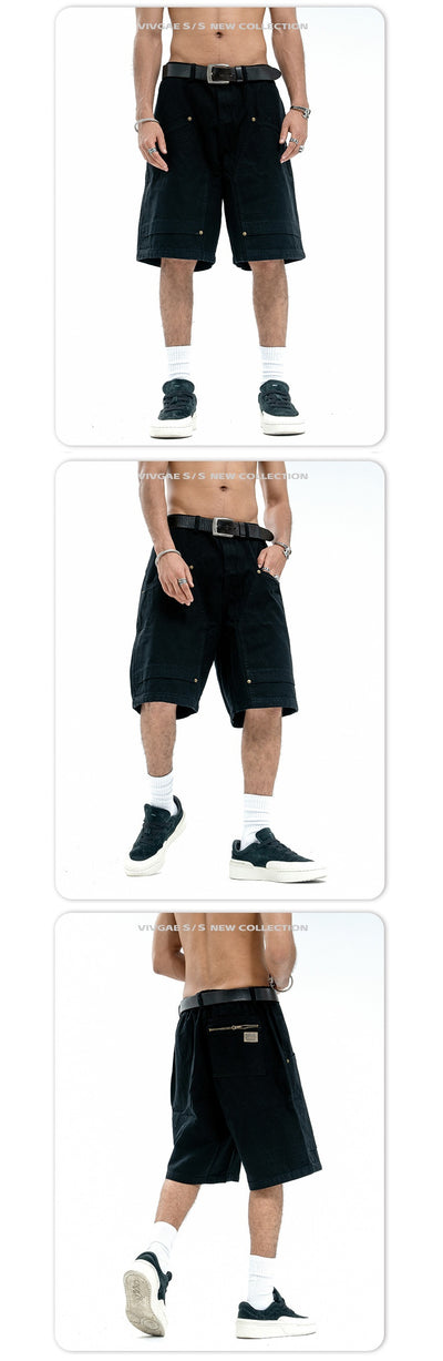 Shorts de Trabajo Pure Cotton - Comodidad y Estilo para Hombre - Image 10