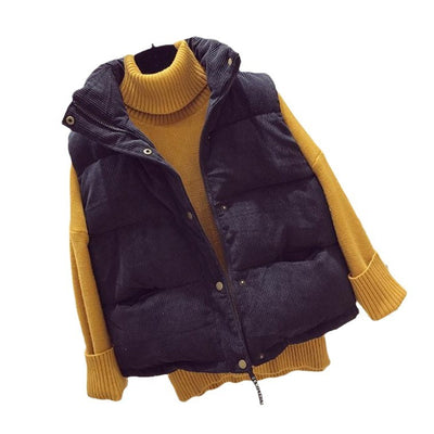 Chaleco Corduroy Casual para Mujer - Corte Corto - Image 6