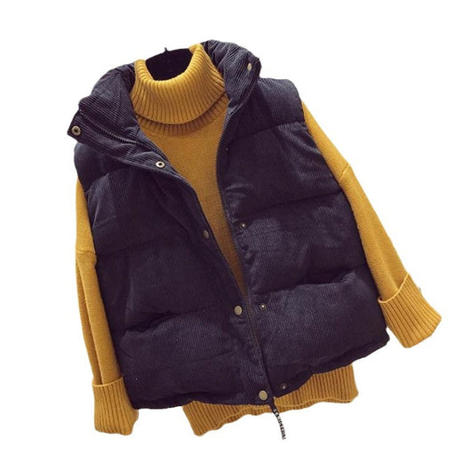 Chaleco Corduroy Casual para Mujer - Corte Corto - Image 6