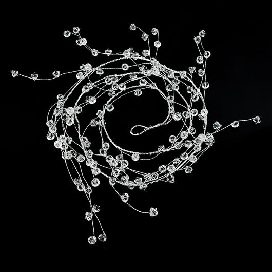 Guirnalda de Luces LED con Cuentas de Cristal Acrílico - 100, 120 y 150cm - Image 8