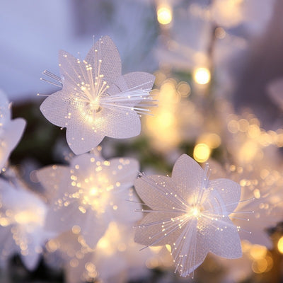 Guirnalda de Luces LED con Fibra Óptica Floral Intermitente para Bodas - Image 13