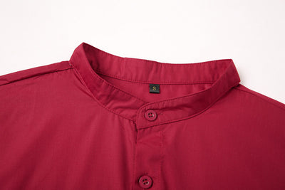 Camisa Casual para Adolescentes con Cuello Alzado - Image 3