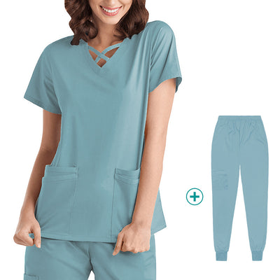 Uniforme Médico Dental Elástico de Secado Rápido - Image 8