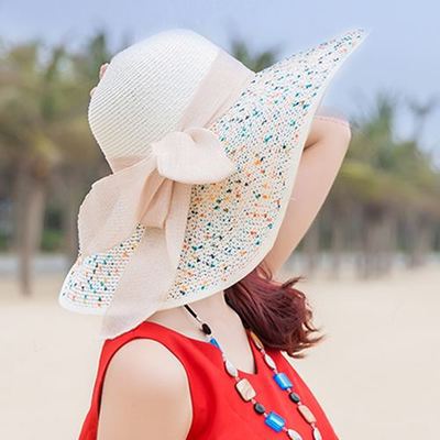 Sombrero de Playa Plegable con Protección Solar UV - Image 2