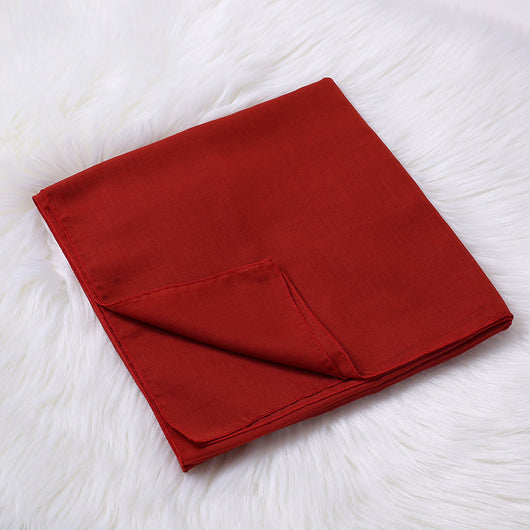 Pañuelo para Dama de Algodón y Lino Monocromático - Image 37