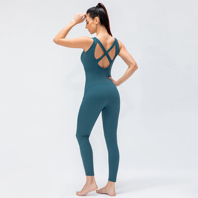 Mono Deportivo Espalda Descubierta para Yoga y Fitness - Image 6