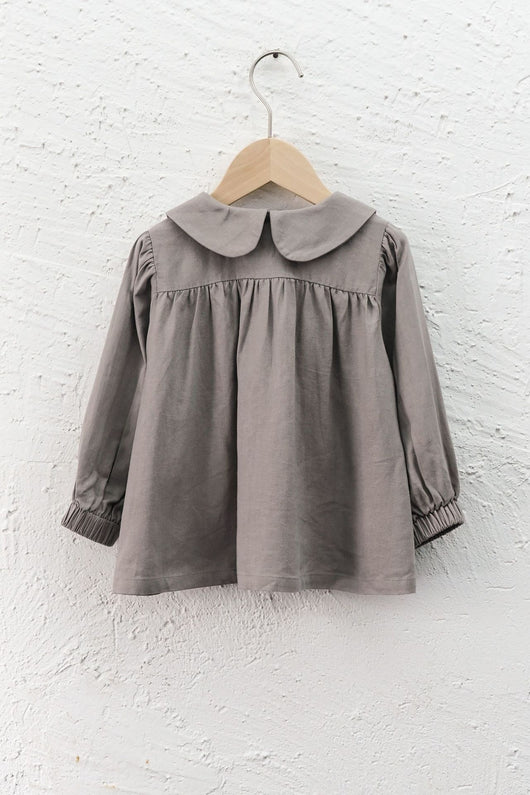 Blusa Princesa Niña Cuello Muñeca Algodón y Lino - Image 28