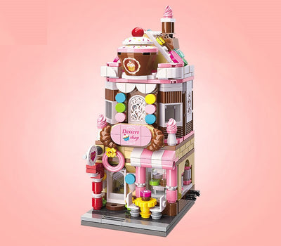 Puzzle 3D Casa de Postres Ciudad Colorida - Modelo Educativo Infantil - Image 2