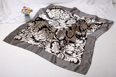 Pañuelo de Seda Artificial Cuadrado Pequeño Estilo Chino - Image 24