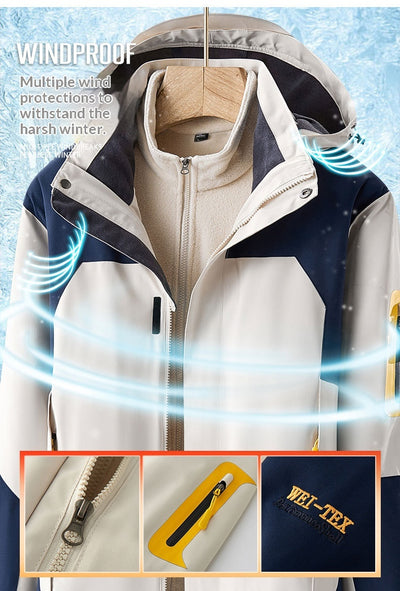 Chaqueta Impermeable Cortavientos con Forro Interior Desmontable - Image 31