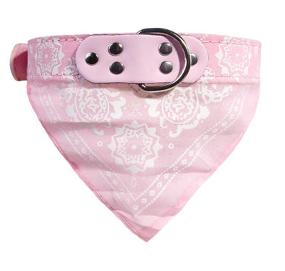 Collar bandana absorbente con patrón triangular para perros pequeños - Image 21