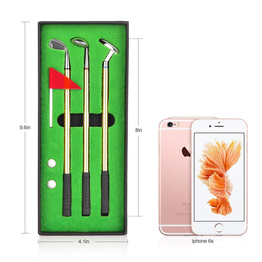 Set de Bolígrafo Putter Mini Golf de Escritorio con Palo Metálico - Image 10