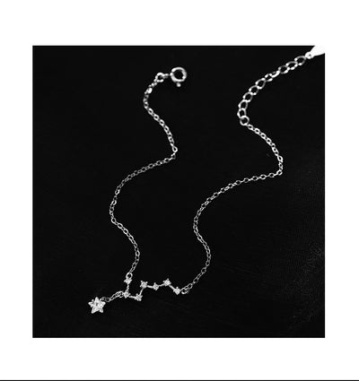 Pulsera de Tobillo Plata Esterlina Diseño Exclusivo Serie Mori - Constelación Gran Osa - Image 4