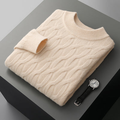 Suéter Cuello Alto Grueso para Hombre - Pullover Tejido Premium - Image 8