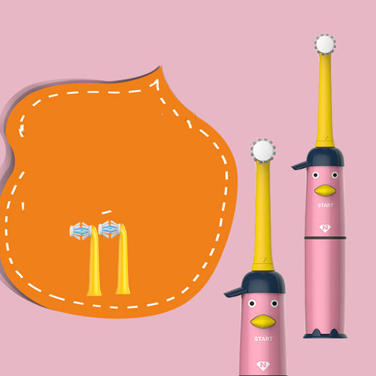 Cepillo de Dientes Eléctrico Rotatorio Doble Cara para Niños - Image 7