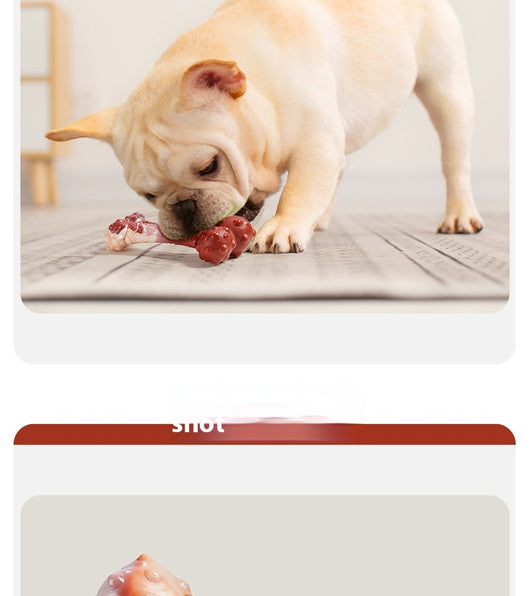 Set de 3 Juguetes para Perro Resistentes a Mordidas - Diseño Lunares Medianos y Grandes - Image 9
