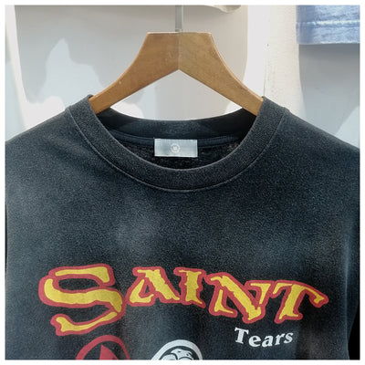 Camiseta Hombre Estampado Letras Algodón Suelta Moda Urbana Manga Corta - Image 8