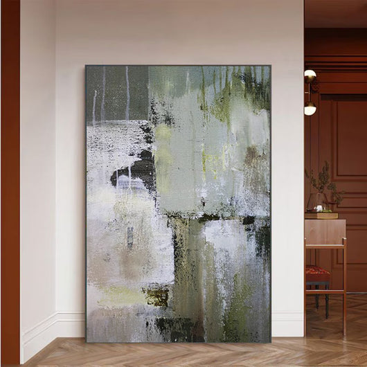 Cuadro Abstracto Moderno en Óleo - Lienzo Enrollable sin Marco para Decoración - Image 20