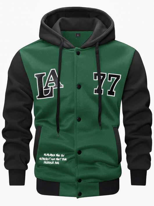Chaqueta Deportiva Tejida con Capucha, Bordado e Impresión - Image 17