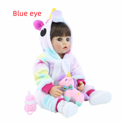 Muñeca Bebé Reborn de 55 cm Impermeable para Baño - Image 6