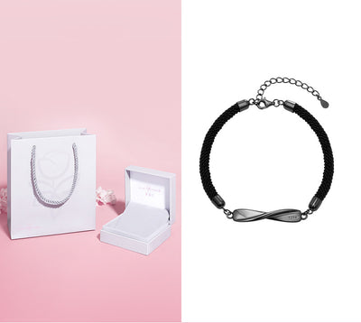 Anillo de Plata Esterlina para Parejas - Diseño Minimalista Romántico - Image 2