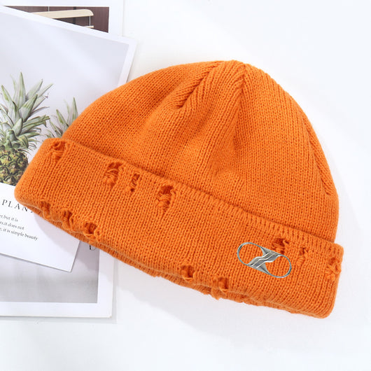 Gorro Tejido Hip Hop con Anillo Decorativo para Hombre y Mujer - Image 25