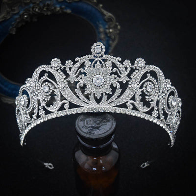 Corona Nupcial de Circón - Tocado Elegante para Novias - Image 2