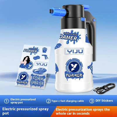 Limpiador de Autos Portátil con Espuma de Alta Presión - Image 3