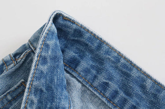 Shorts de Mezclilla Rotos Cintura Alta para Mujer - Image 15