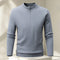 Suéter Pullover Tejido con Cierre Medio para Hombre