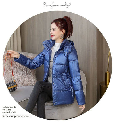 Chaqueta Acolchada Corta Suelta con Relleno Sintético - Image 13