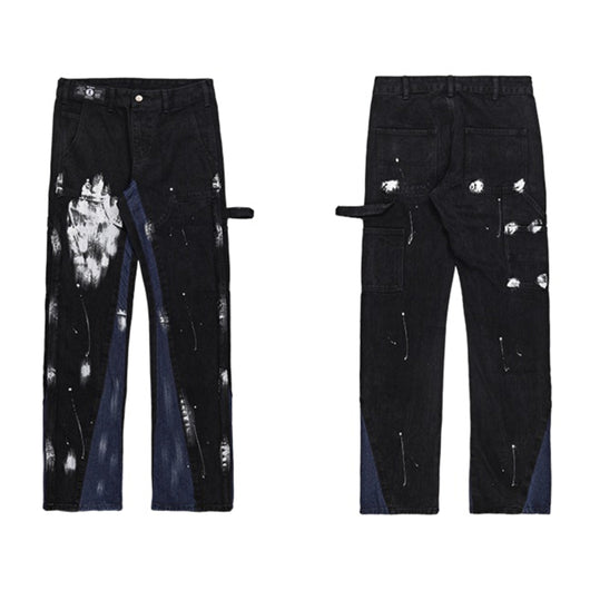 Jeans Rectos Tide Splash Ink de Corte Urbano - Image 6
