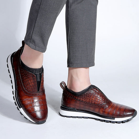 Tenis Casuales para Hombre con Acabado Brillante en Colores Vibrantes - Image 13