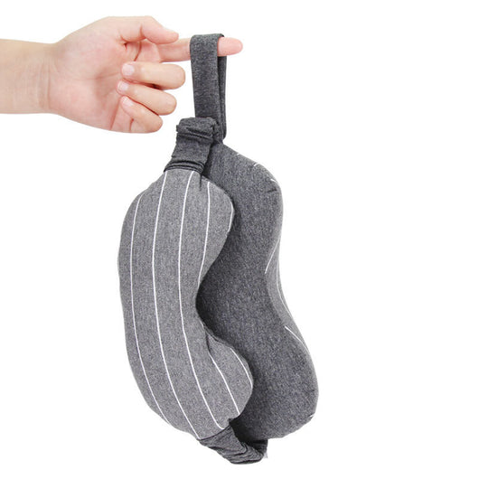 Almohada Cervical 2 en 1 con Máscara de Ojos y Partículas de Espuma - Image 10