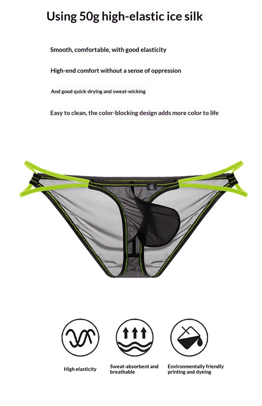 Calzoncillos Hombre Ultra Finos Ice-Silk con Cintura Reductora - Image 12