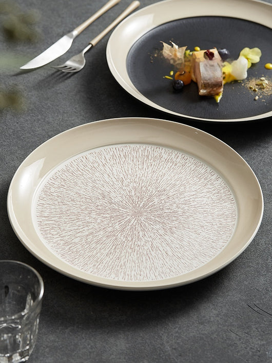 Platos de Cerámica Japonesa para Servicio de Comedor de Lujo - Image 8
