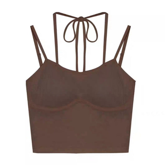 Conjunto Hot Girl: Camisola con Tirantes Finos + Cardigan Largo de Manga Larga - Image 13