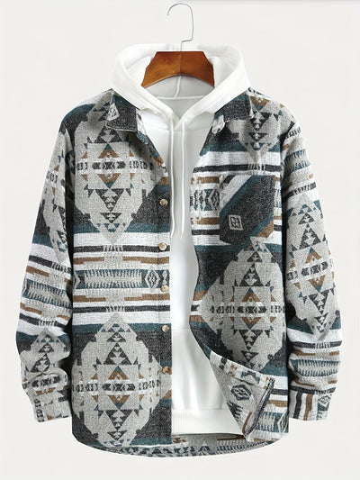 Camisa Abrigo de Personalidad para Hombre - Image 6