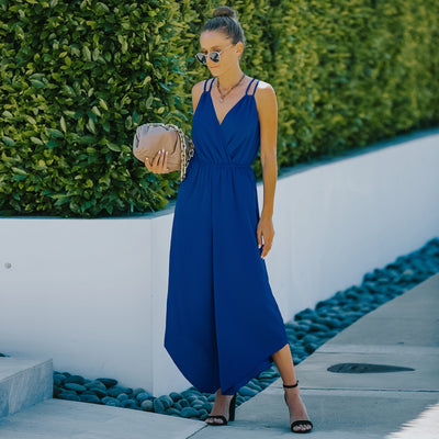 Jumpsuit Deportivo de Color Liso Estilo Europeo y Americano - Image 27