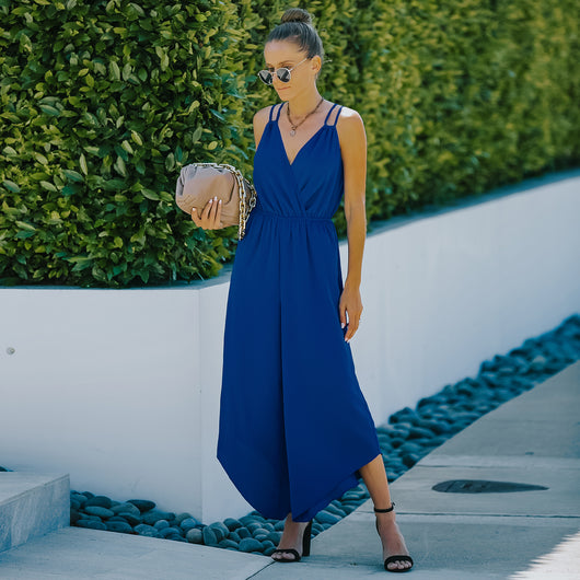 Jumpsuit Deportivo de Color Liso Estilo Europeo y Americano - Image 27