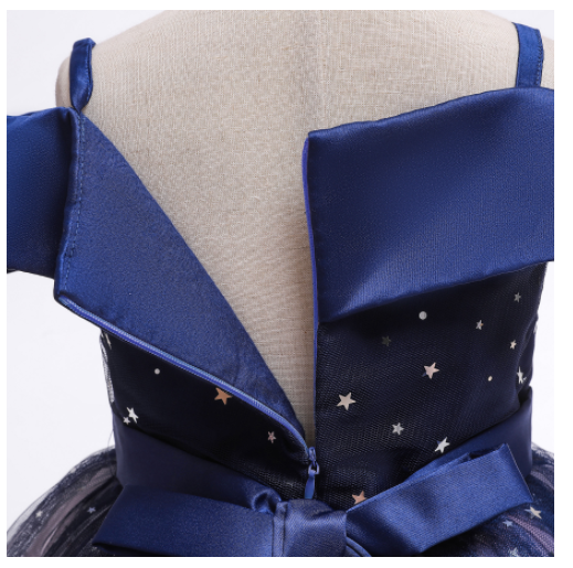 Vestido Princesa Aisha Estilo Europeo Americano para Niñas - Image 4