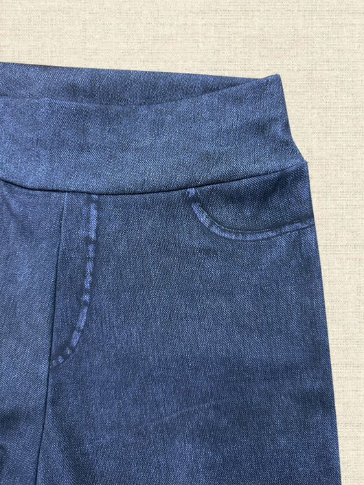 Pantalones de Yoga Tipo Denim con Levantador de Glúteos - Image 13