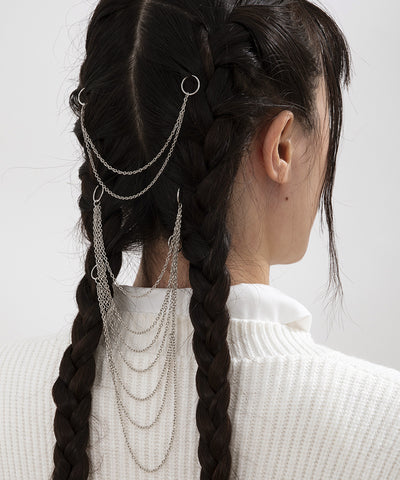 Juego de Cadenas de Borlas Multicapa Temperamento Ornamentos para el Cabello